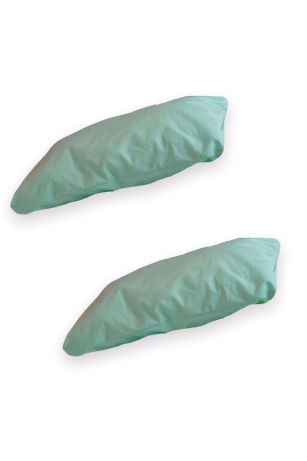 Children Adult Pillow Case 50X70 cm (2 Pieces) Mint Green