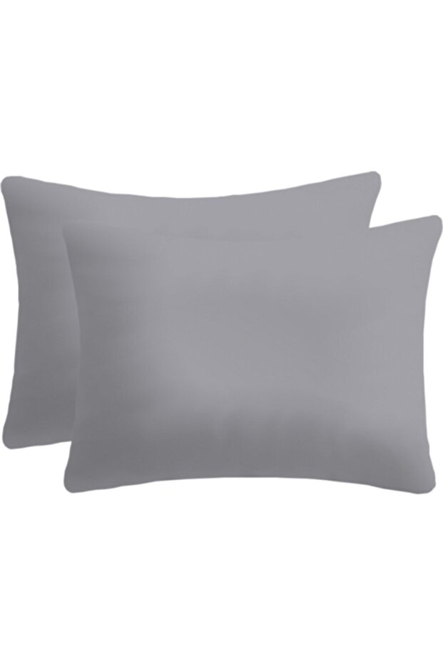 Baby Kids Pillow Case 35x45 (2 PCS) Gray Gray