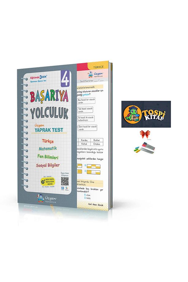 4.SINIF – Başarıya Yolculuk – Yaprak Test - 1