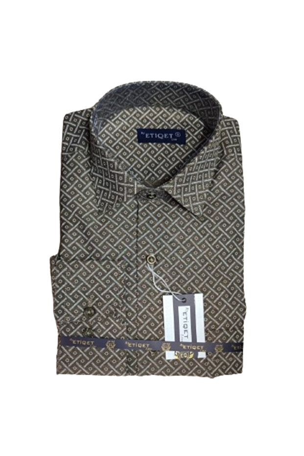 Classic fit dad shirt, Digital Print, single pocket, long sleeves, A quality.