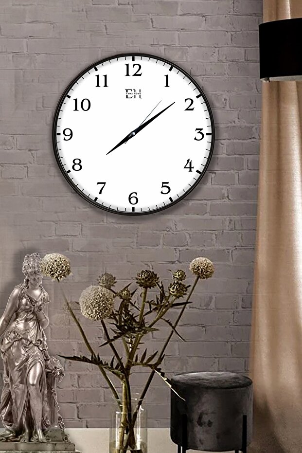Classic Wall Clock Black - 29 cm - 3