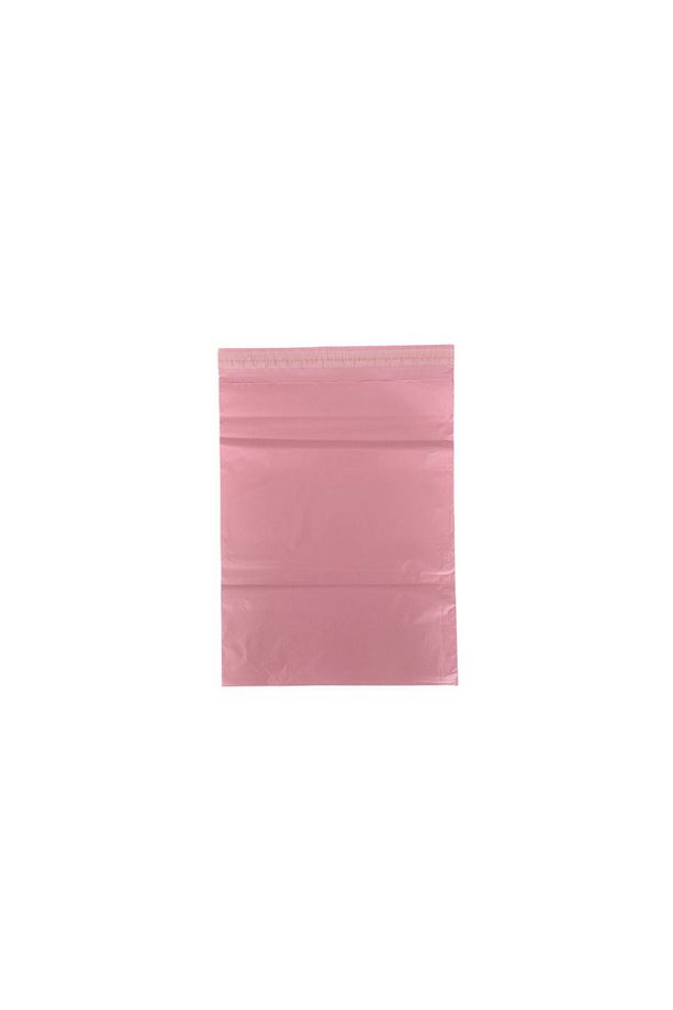 Cepsiz Renkli Kargo Poşeti - 25x30 Cm - Gül - 100 Adet - 2