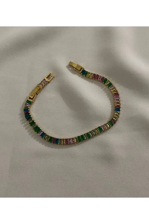 Colorful Waterway Steel Bracelet