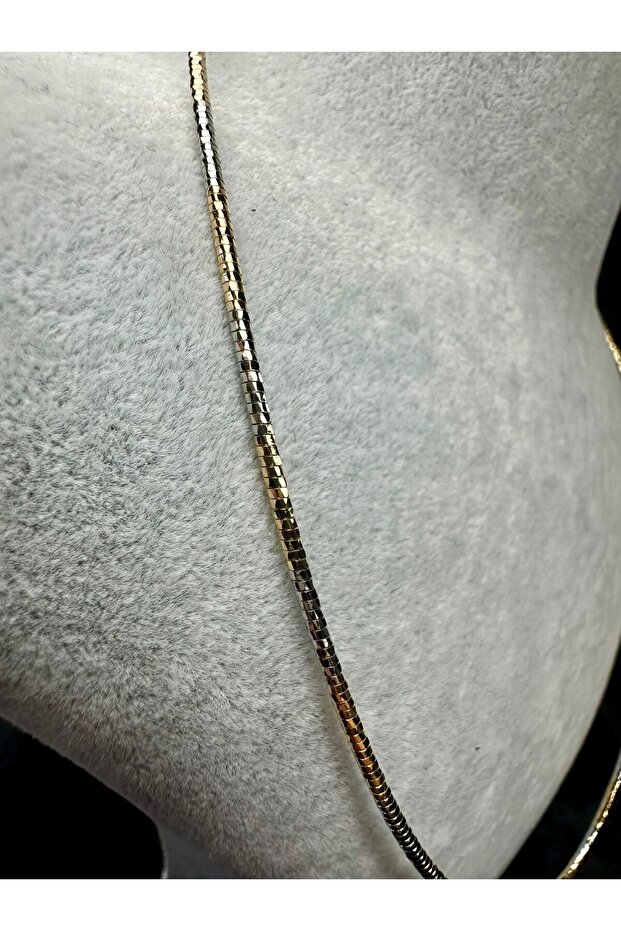 CHOKER KOLYE (GOLD&SILVER) RENK - 2