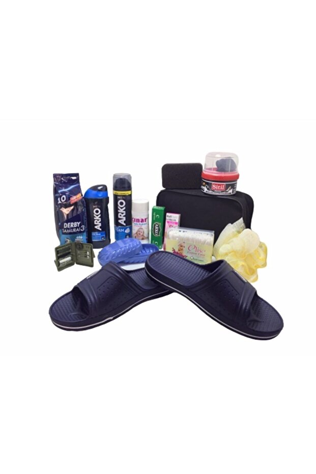 Tras Material Slippers Bathroom Washcloth Set of 14