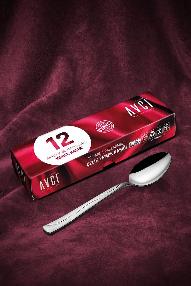 Ay Işığı 12 Adet Yemek Kaşığı - 1