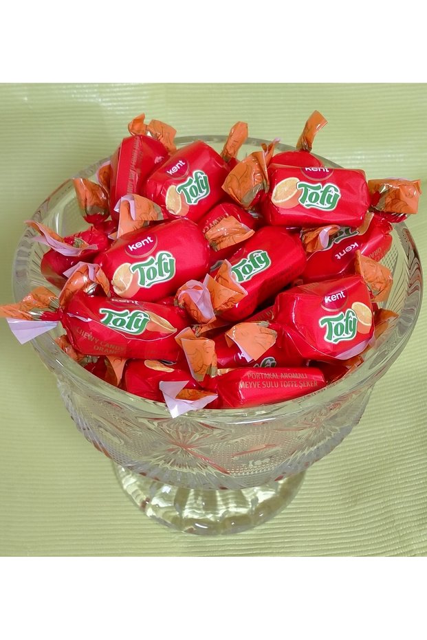Tofy Orange Flavor Holiday Candy 1 kg