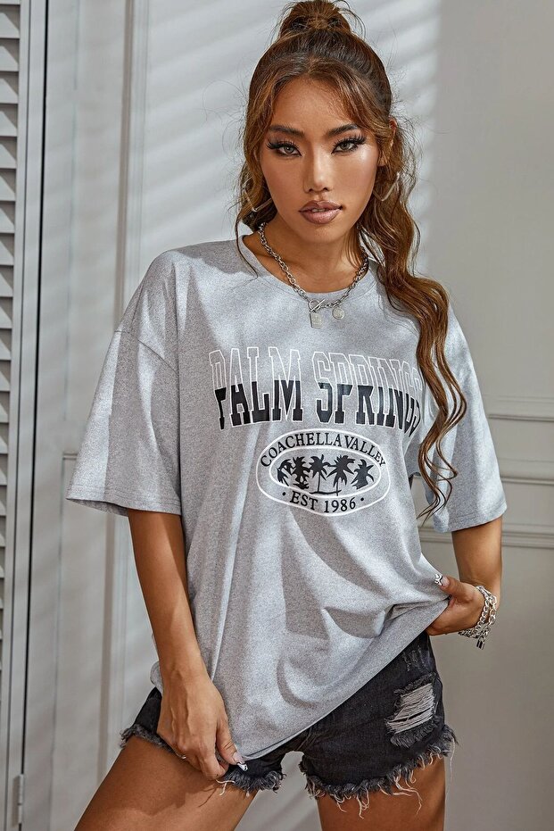 Unisex Palm Springs Printed T-shirt