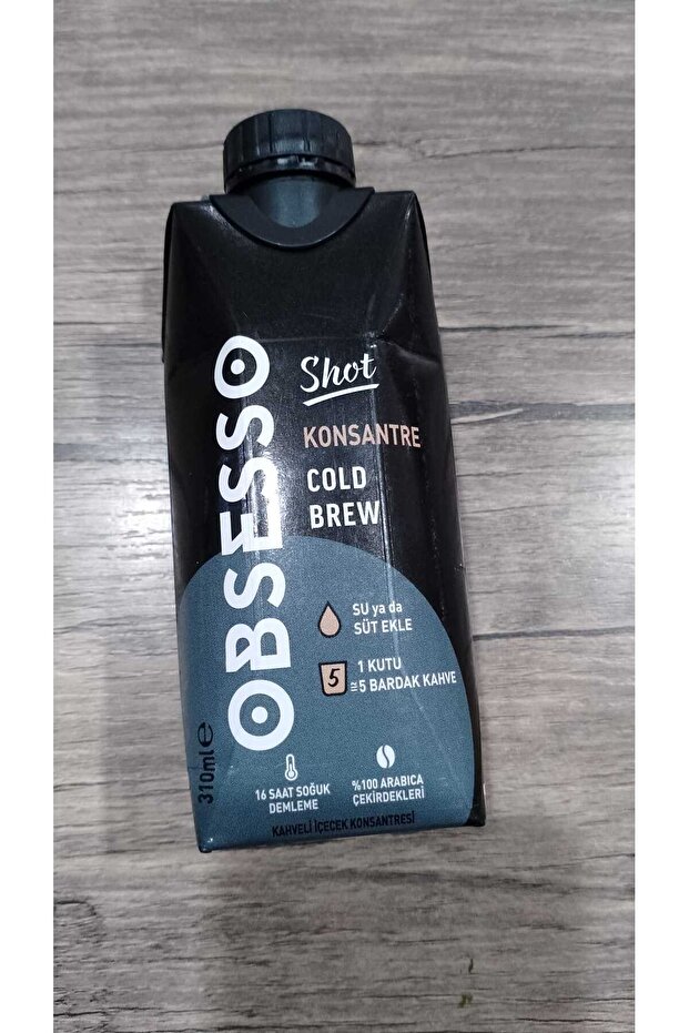 OBSESSO SHOT KONSANTRE COLD BREW 310 ML - 1
