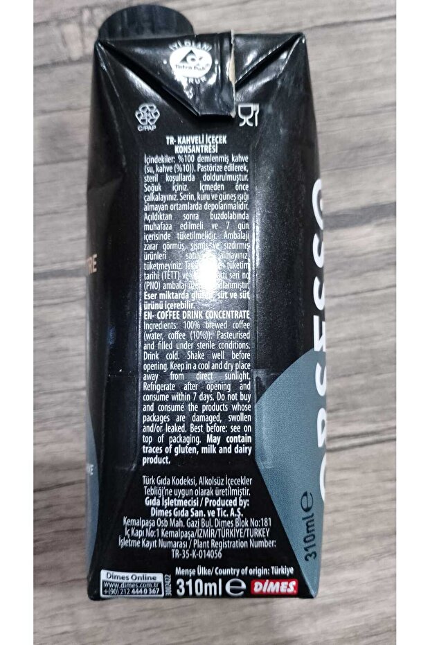 OBSESSO SHOT KONSANTRE COLD BREW 310 ML - 2