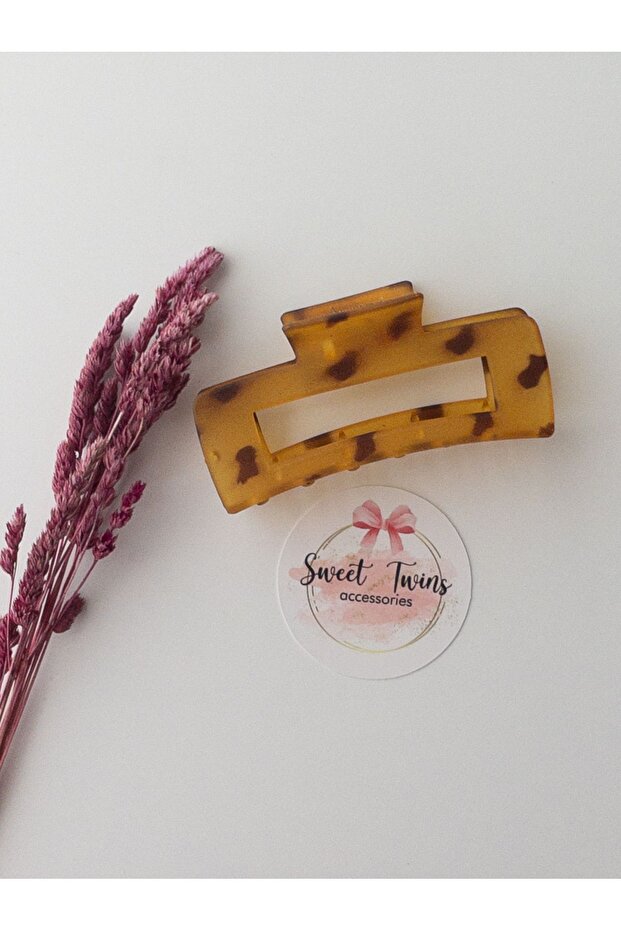 Leopard Rectangular Latch Buckle - 1