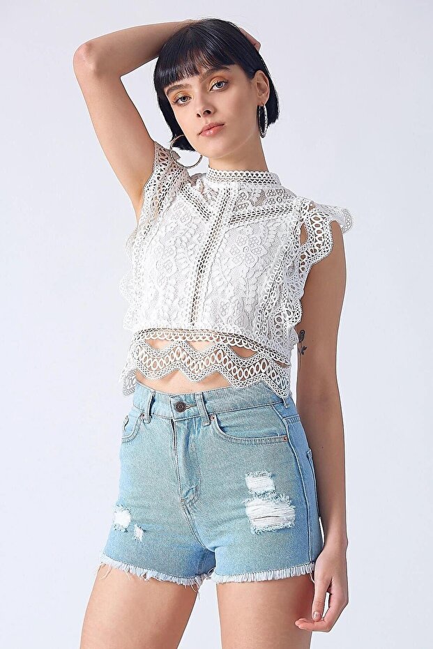 D82030 Kadın Bluz - 3