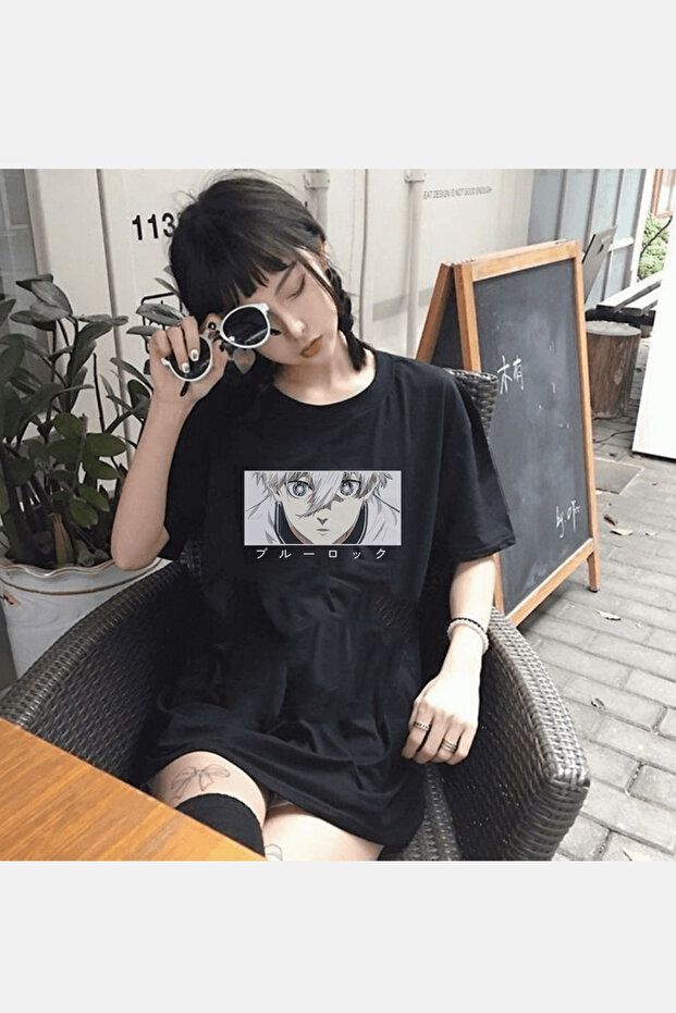 Blue Lock Nagi Face Tişört - 2