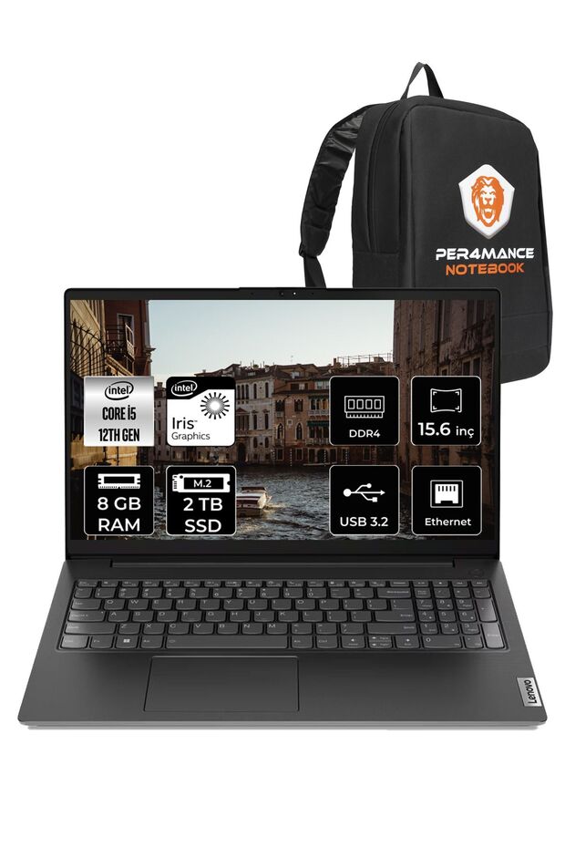 Nb V15 G3 i5-1235U 8GB 2TB SSD 15.6 FHD FDOS 82TT00A6TX + PER4 ÇANTA - 1