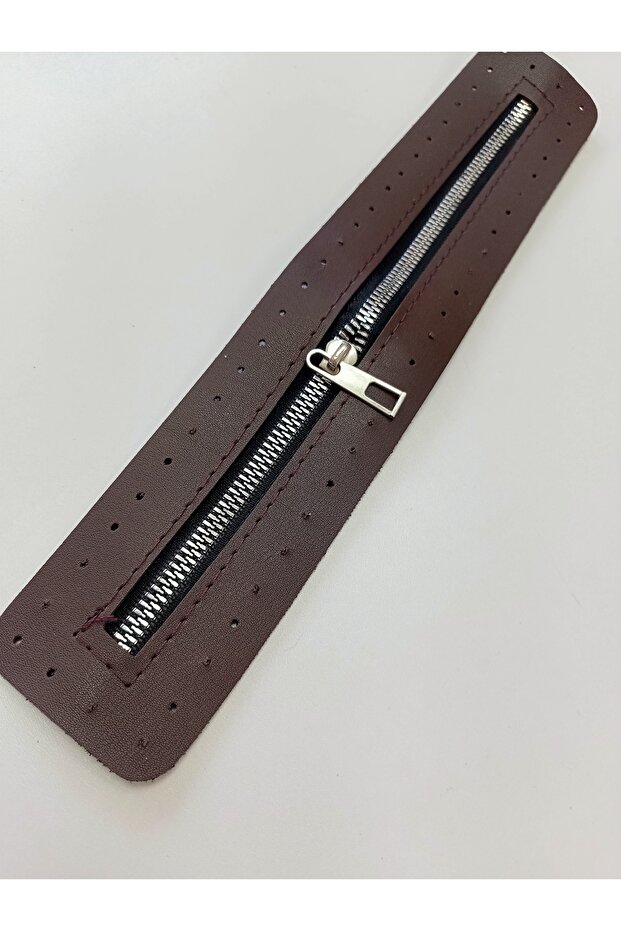 إغلاق الحقيبة بسحاب - إغلاق جلدي - 1