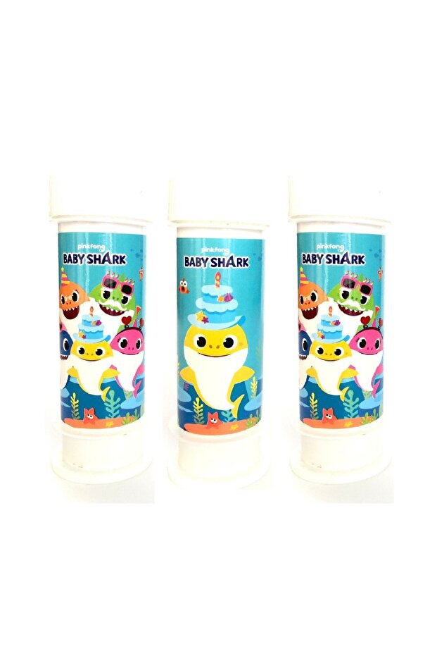 Baby Shark Shark Themed Foam Balloon 3 Pack 60 ml