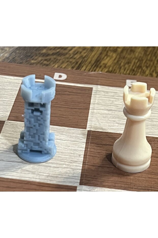 Minecraft Chess Set Pieces - 1