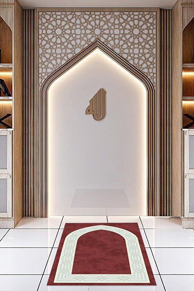 Digital Printed Non-Slip Washable (70X130) Gift Prayer Mat Prayer Rug