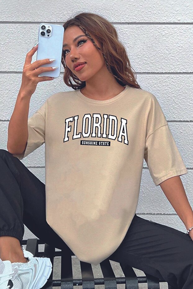 Unisex Florida Printed Design T-shirt