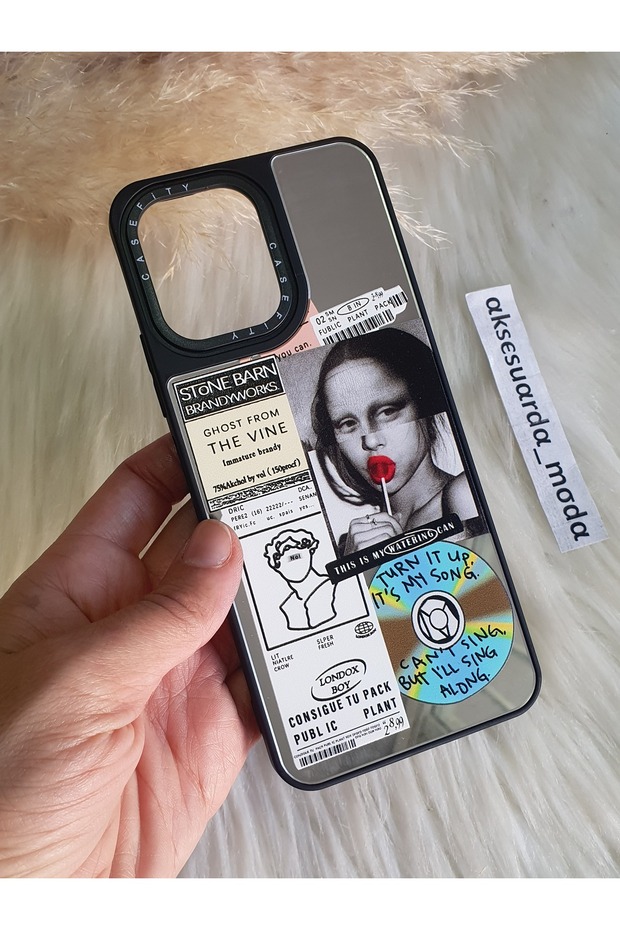 حافظة XIAOMI REDMI 12 المتوافقة مع نمط المرآة - 1