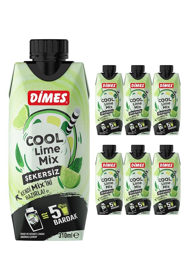 Cool Lime Şekersiz Mix 310ML 6 Adet - 2