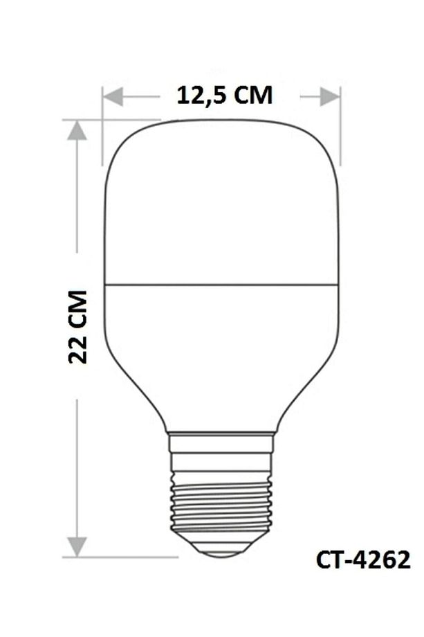 Ct-4262 55 Watt Beyaz Işık Led Ampul Burasıtoptancı - 4