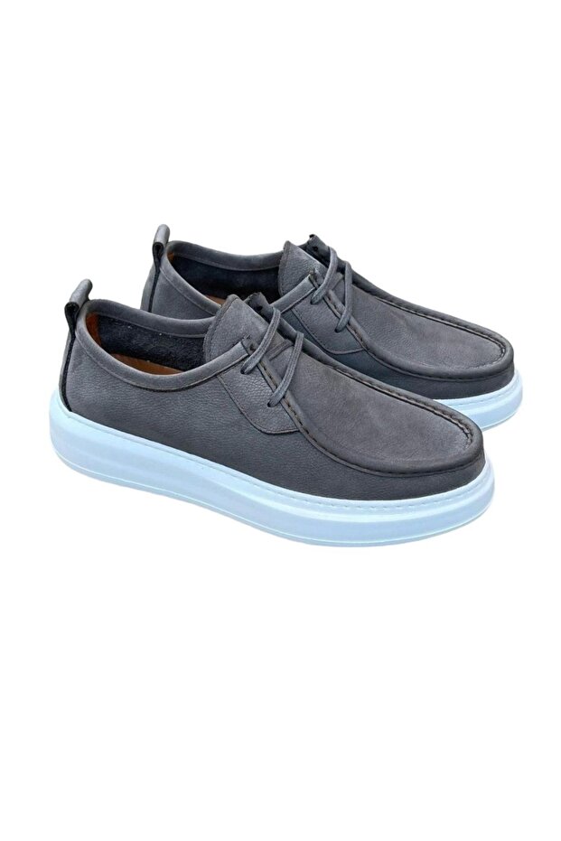 Gerçek Süet Deri Sneaker - 1