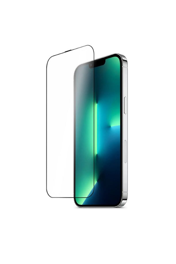 İphone 13-13pro-14-16e Uyumlu Ekran Koruyucu Tam Kaplayan Cam Darbe Emici Esd Anti - 1