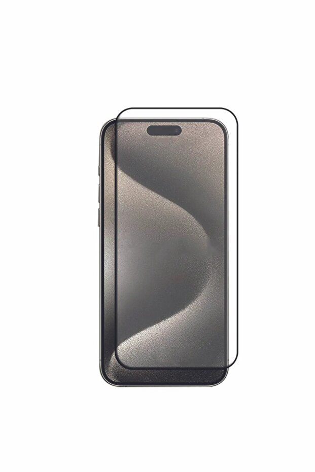 واقي شاشة متوافق مع iPhone 15Pro Premium يغطي بالكامل زجاج ممتص للصدمات وESD ومضاد للكهرباء الساكنة