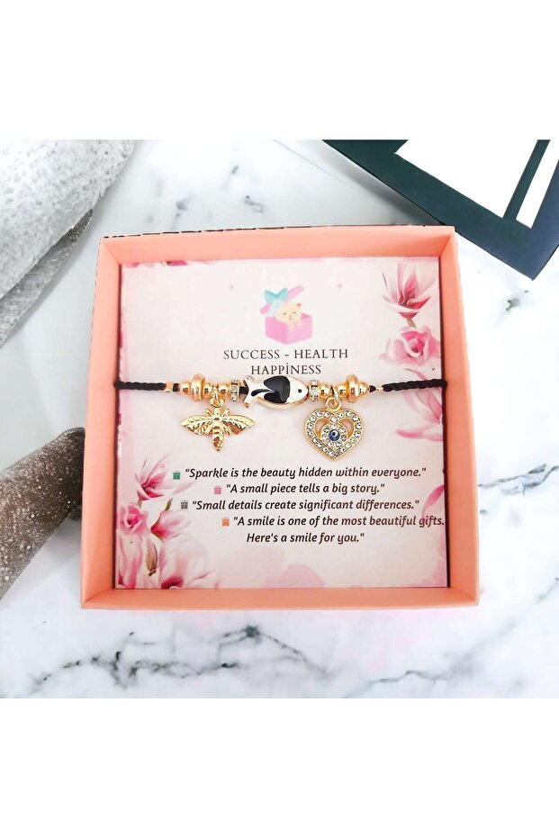 Zircon Embellished Fish-Shaped Adjustable Bracelets - Stylish and Hypoallergenic Gifts for Special Occasions