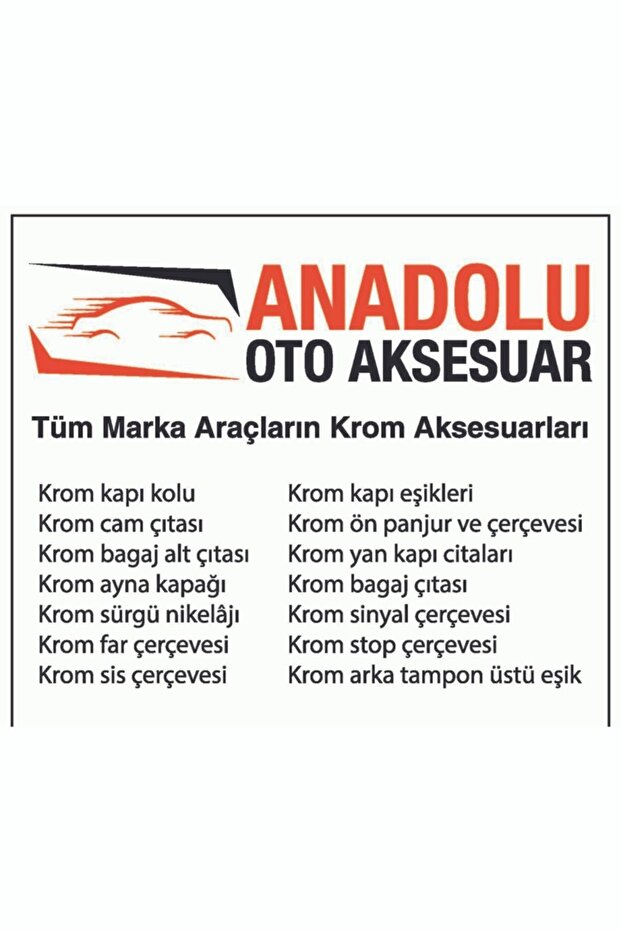 Vectra C Krom Kapı Eşiği 4 Parça 2004 Üzeri - 3