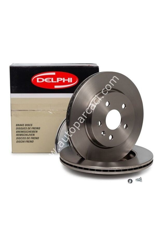 Opel Vectra B 2.0 2.5 Ön Fren Diski Takım Delphi Marka - 1