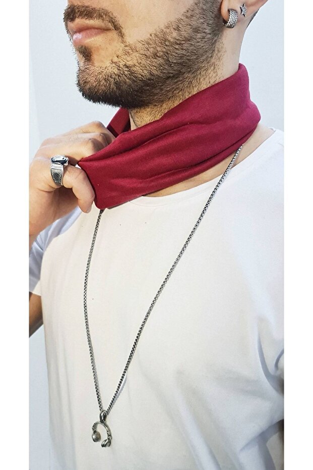 Buff Bandana - Neck Collar Bandana - Buff Neck Collar - Solid Color Buff - Bandana-Hair Band-Buff Mask 1 Pc
