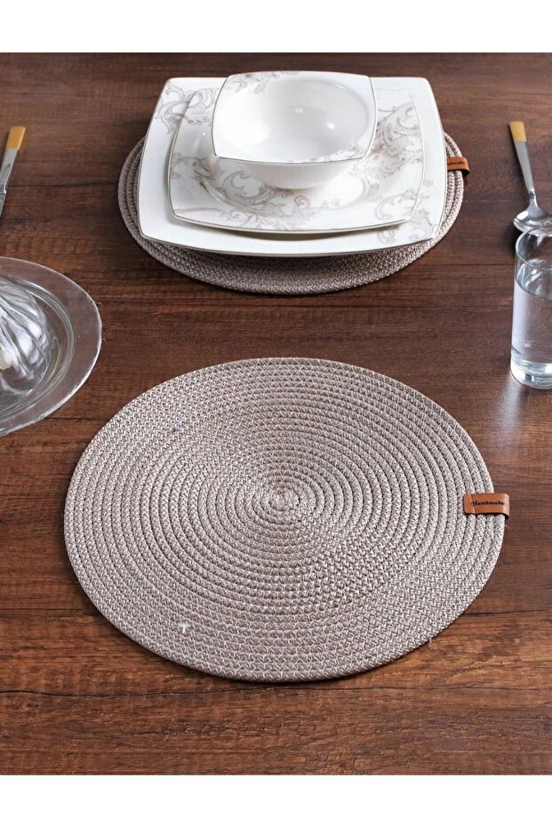 Set of 6 Supla, American Service, Handmade Presentation Placemat