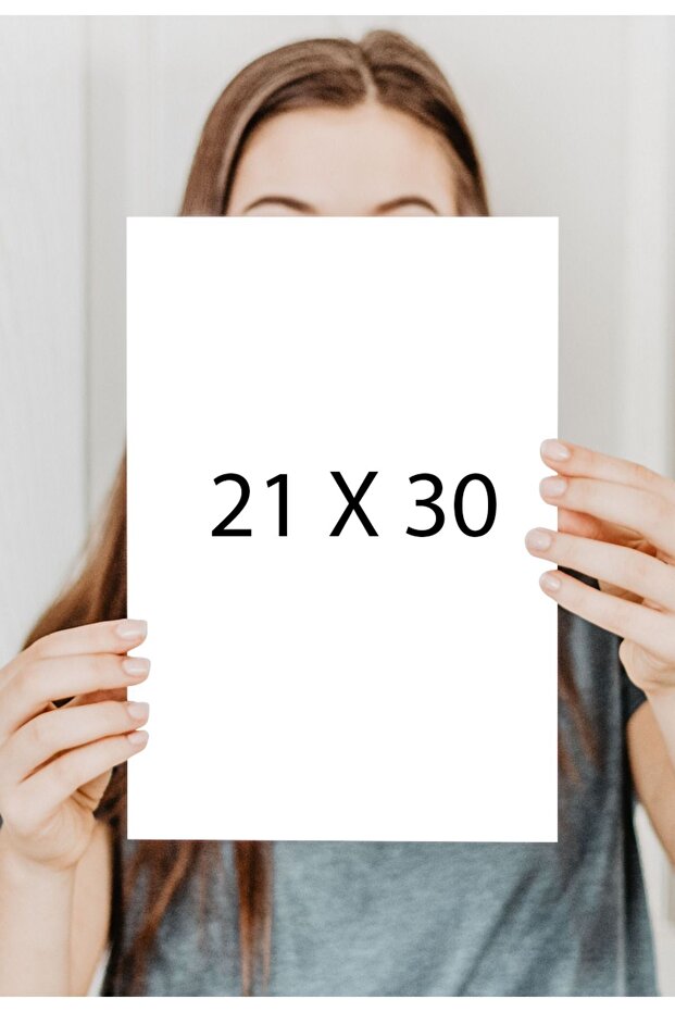 Panda Patterned Unframed Wall Poster - 3