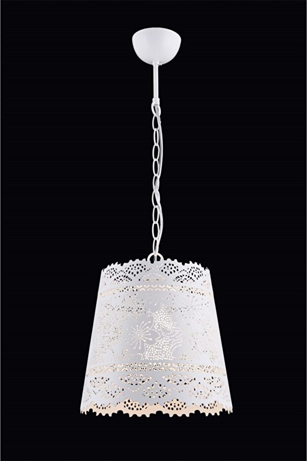 Çiçekli Tekli Avize - 1