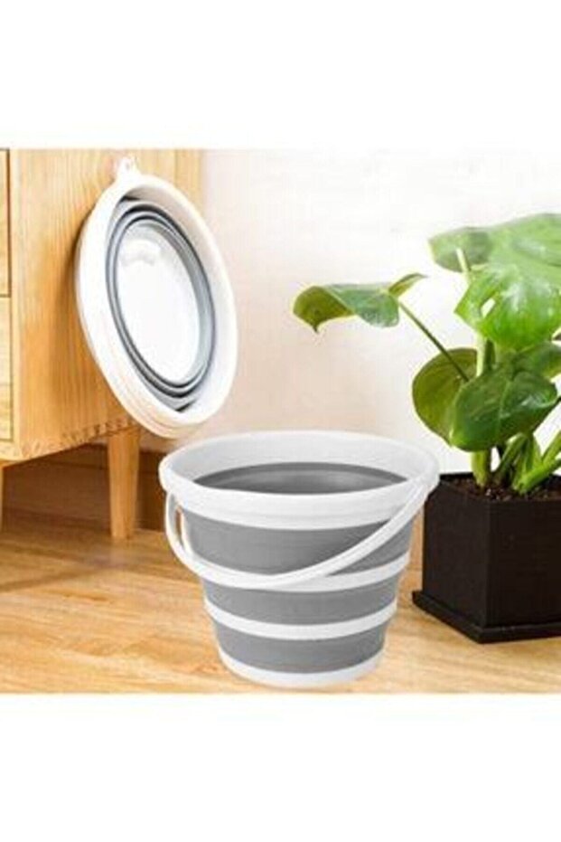 Practical Foldable Accordion Bucket 12.8 Lt - 3