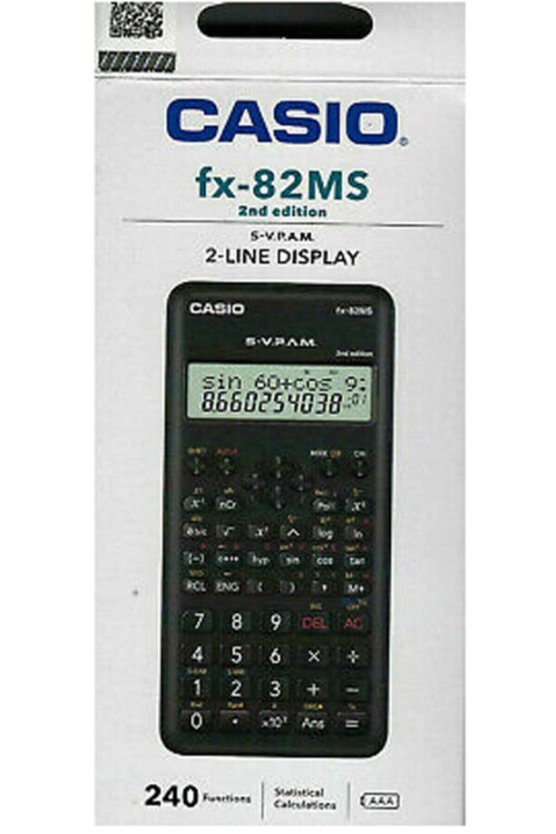 Fx-82ms 2. Versiyon Bilimsel Fonksiyonlu Hesap Makinesi 5044278 - 1