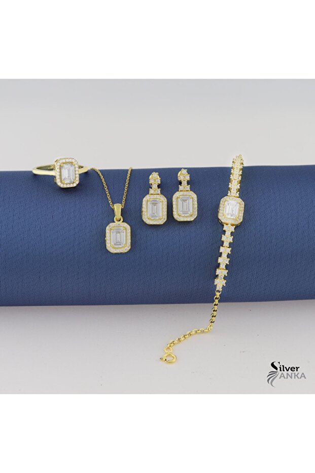 925 Ayar Gümüş Baget Set