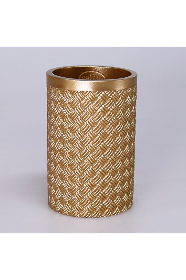 Wicker Banyo Seti Altın - 7