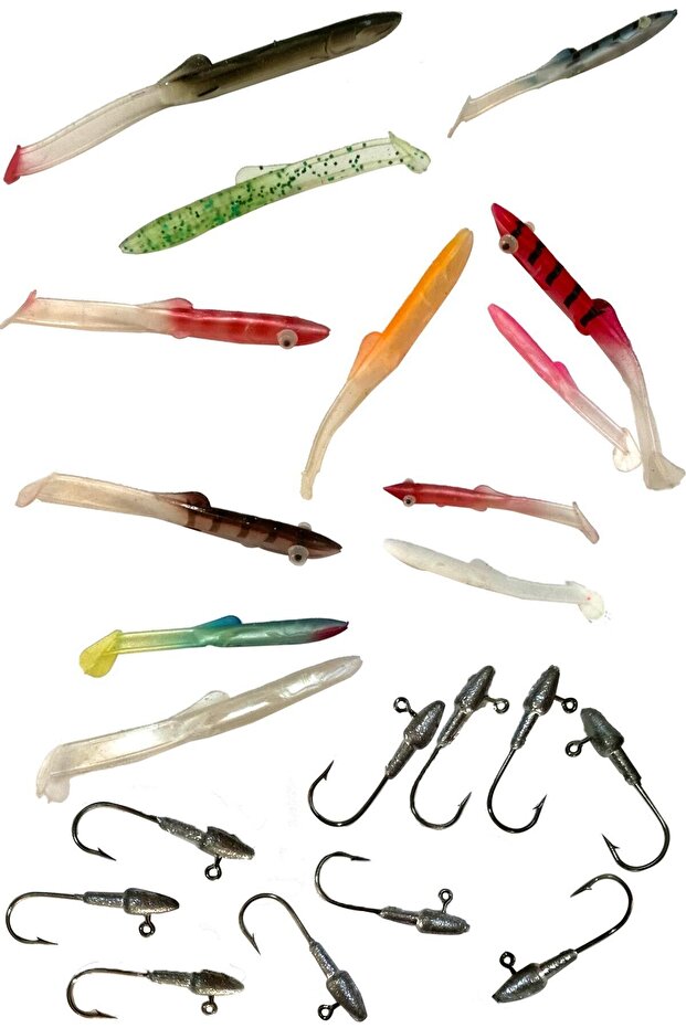 Silikon Balık Seti - 1