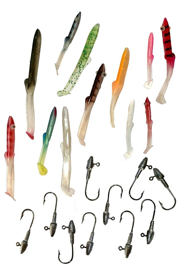 Silikon Balık Seti - 3