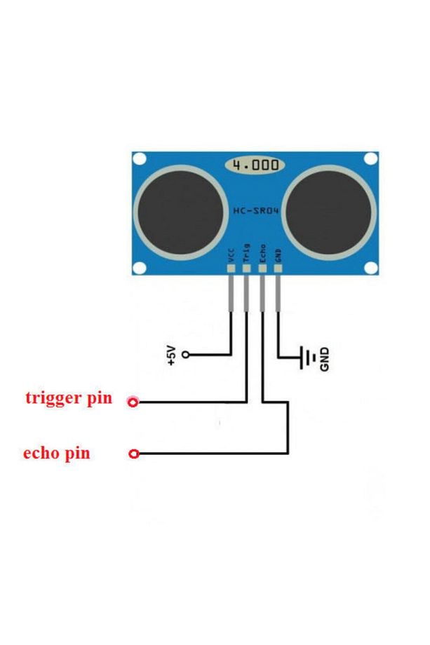 Hc-sr04 Ultrasonik Mesage Algılama Sensörü Mesafe Engel Uzaklık Algılama Ultrasonic Ses Sensörü - 5