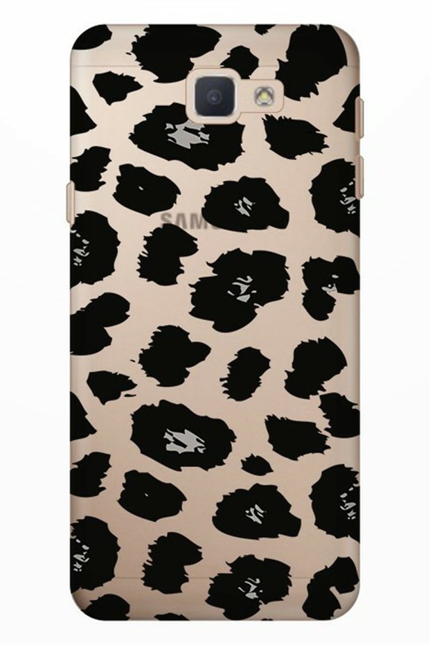 Silicone Case for Samsung Galaxy J7 Prime Pure Modern Patterned Dalmatian