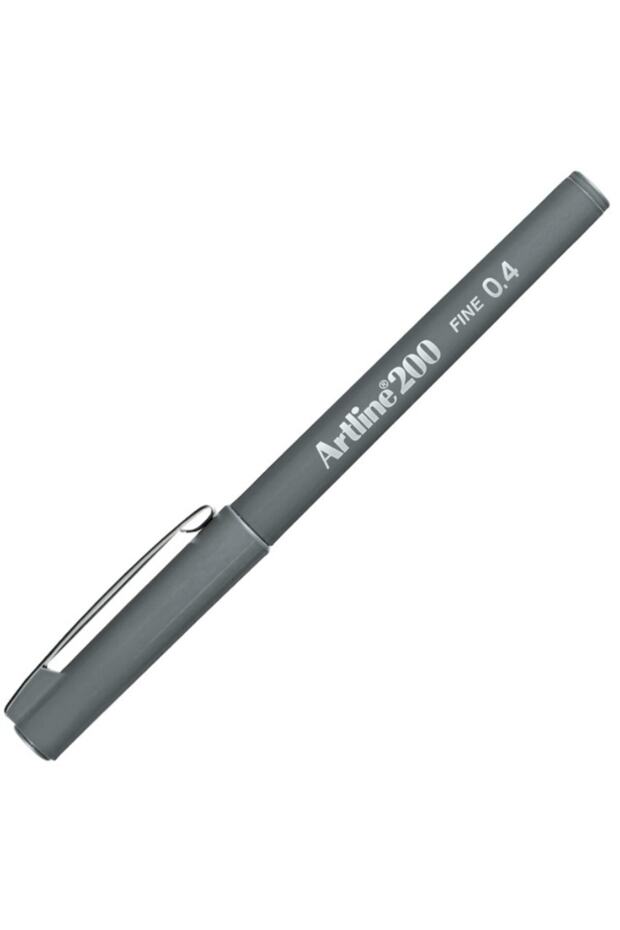 200 Fine 0.4 Fineliner Felted Pen Gray