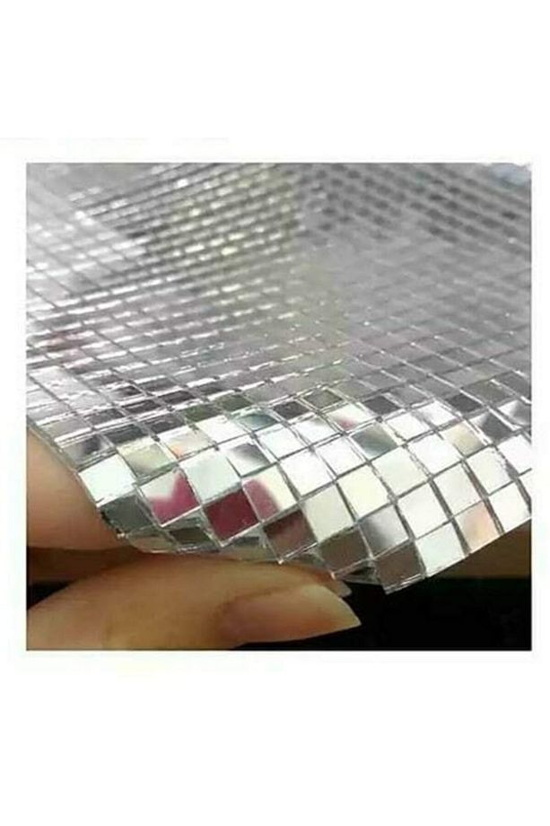 25 Adet 10ml Kendinden Yapışkanlı Buton Ayna Disko Topu Aynası Pakette 3x30 - 4