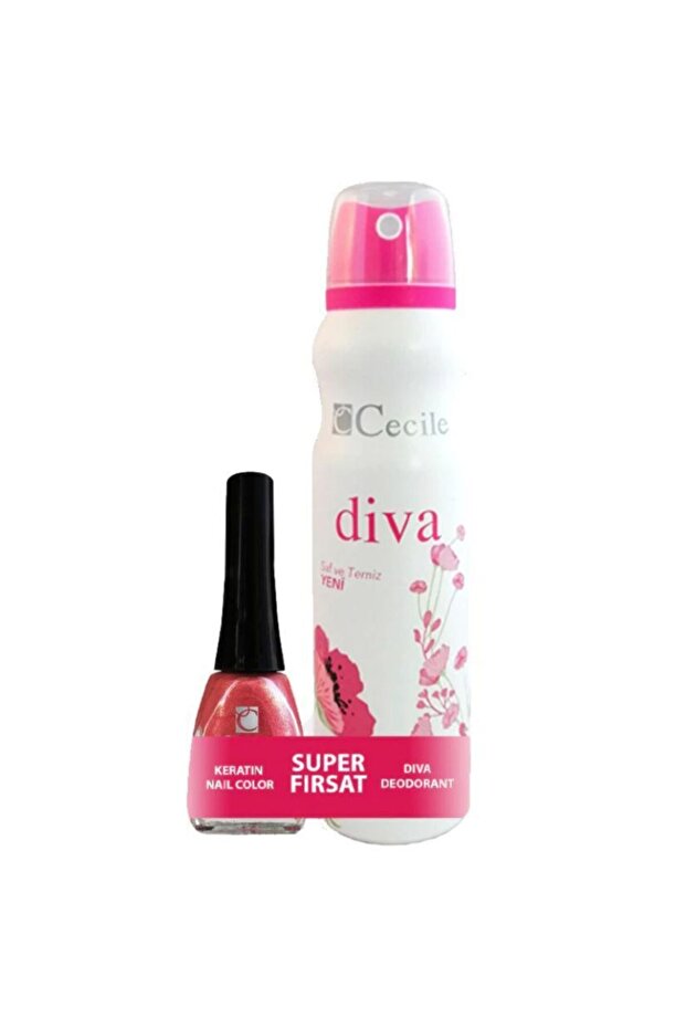 Diva Deo 150 Ml + Oje Set - 1