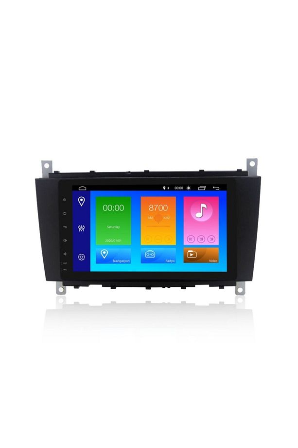 Mercedes W204 Android 10 Uyumlu  Navigasyon Multimedya Ekran Oem Teyp Nav-9981 - 1