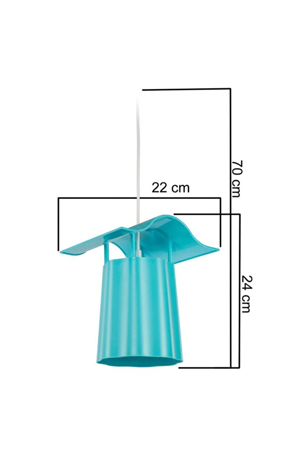 Ağaç Feneri Mavi - 4