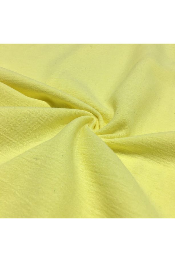 Limon Sarısı Şile Bezi Kumaş - 1
